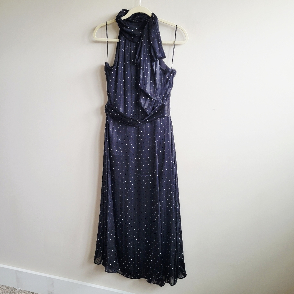 Anthropologie x Sachin & Babi Polka Dot Halter Midi Dress - Picture 7 of 10
